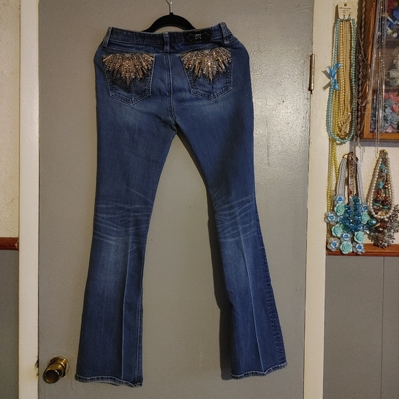 Miss Me Boot Cut Jeans Size 28 - Picture 2 of 11